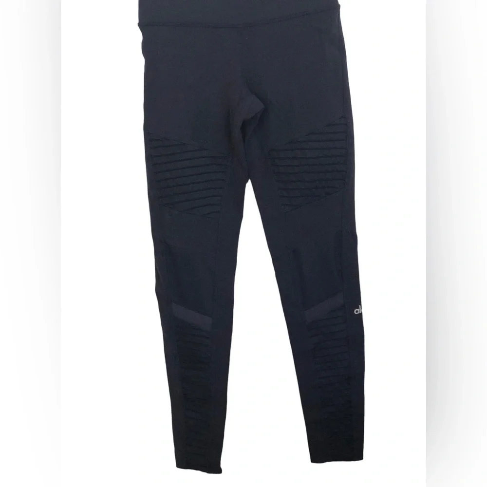 Alo YOGA High-Waist Moto Sport Leggings with Mesh Panels